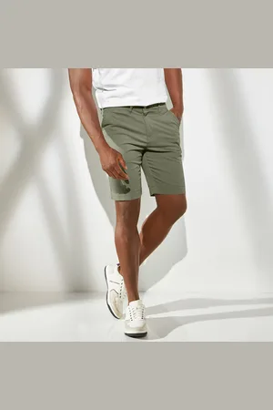 BLANCHEPORTE Bermuda Chino Ceinture Arrondie Sous Le Ventre