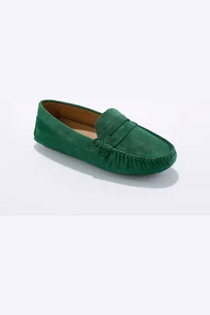 BLANCHEPORTE Mocassins En Cuir Velours