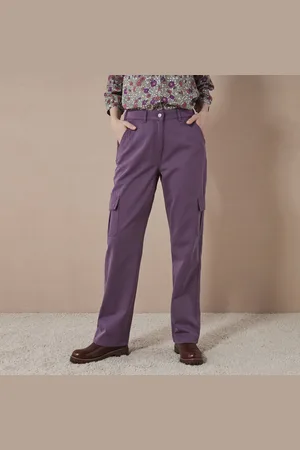 BLANCHEPORTE Pantalon Cargo Coupe Droite