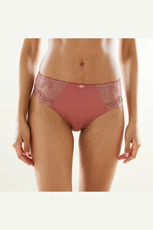 Confidence Lingerie Culotte Microfibre Et Guipure Rima - Lot De 2