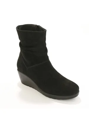 BLANCHEPORTE Boots Compensées En Cuir