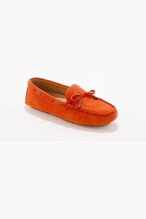 BLANCHEPORTE Mocassins En Cuir Ultra-souple À Liens