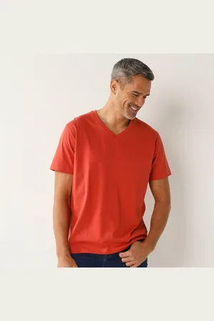 BLANCHEPORTE Tee-shirt Col V Manches Courtes - Lot De 3