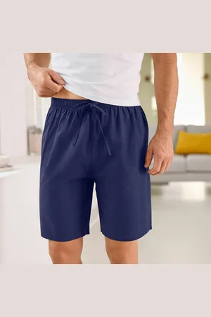 BLANCHEPORTE Short Pyjama Uni + Carreaux - Lot De 2