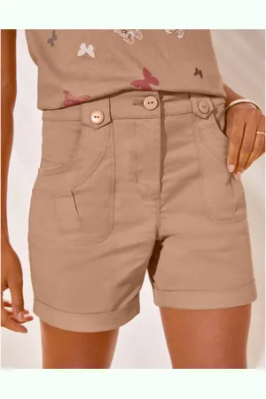 BLANCHEPORTE Short À Revers, Stretch