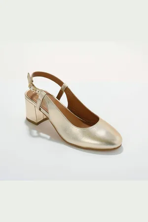 BLANCHEPORTE Escarpins Slingback En Cuir Certifié Lwg