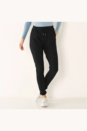 BLANCHEPORTE Pantalon Jogpant Ceinture Élastiquée Molleton