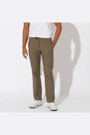 BLANCHEPORTE Pantalon Toile Ceinture Élastiquée