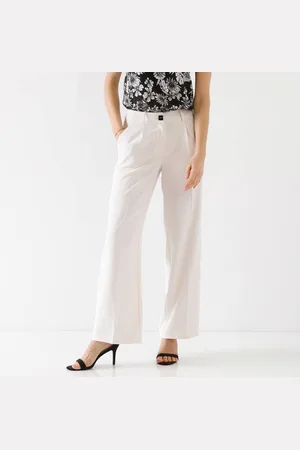 BLANCHEPORTE Pantalon Large Fluide
