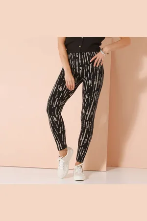 BLANCHEPORTE Legging Imprimé, Taille Élastiquée