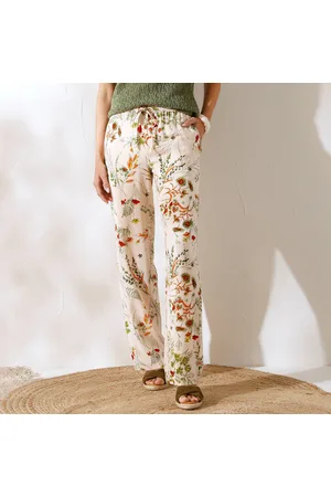 Coeur au sud Pantalon Large Fluide Imprimé