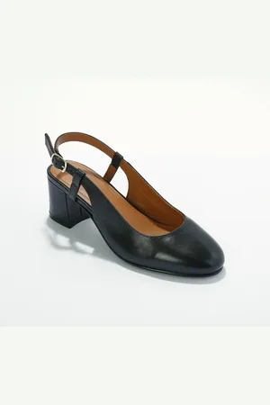 BLANCHEPORTE Escarpins Slingback En Cuir Certifié Lwg