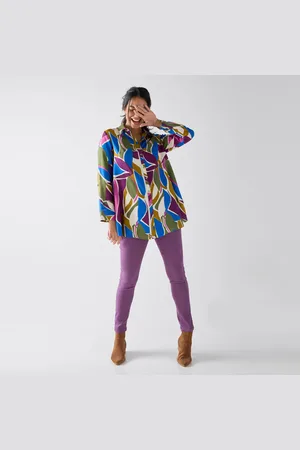 BLANCHEPORTE Jegging Grande Stature - Taille Élastiquée Ultra Confort