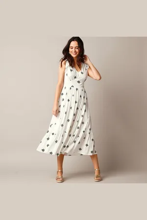 Lora Zellini Robe Longue Imprimée, Crépon