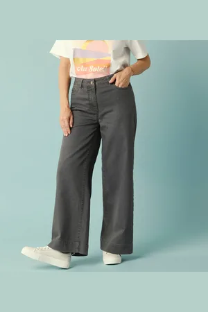 BLANCHEPORTE Jean Taille Haute Spécial Petites Entrej. 60 Cm, Coupe Large 7/8ème