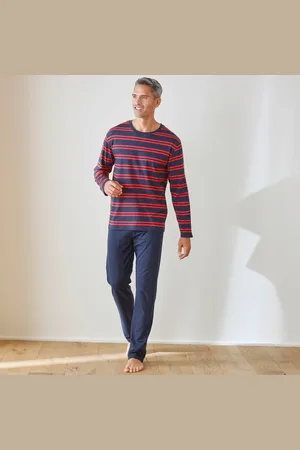 BLANCHEPORTE Pyjama Coton Rayé Manches Longues
