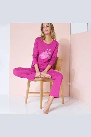 BLANCHEPORTE Pyjama Manches Longues Imprimé "tortue"