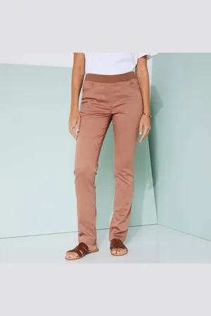 BLANCHEPORTE Pantalon Droit "ultra Confort" Taille Élastiquée