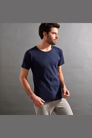 Thermoperle Tee-shirt Sous-vêtement Homme Col Rond Manches Courtes Chaleur Douce - Lot De 2