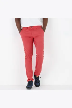 BLANCHEPORTE Pantalon Chino Ceinture Arrondie Sous Le Ventre