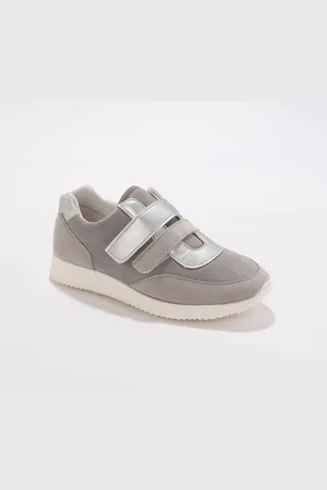 BLANCHEPORTE Baskets Scratchées Spécial Pieds Sensibles En Tissu Extensible
