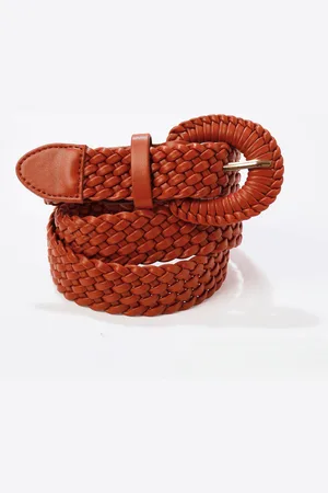 BLANCHEPORTE Ceinture Tressée À Boucle