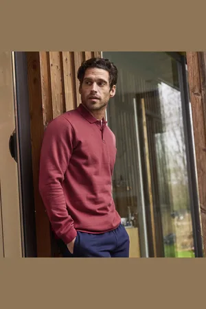 BLANCHEPORTE Sweat Molleton Col Polo