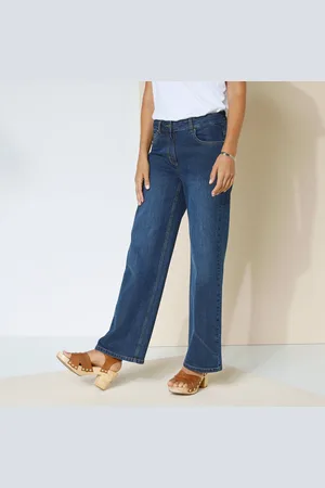 BLANCHEPORTE Jean Coupe Large Stretch, Petite Stature
