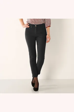 Colors & co Pantalon 7/8ème Fuselé Stretch Uni