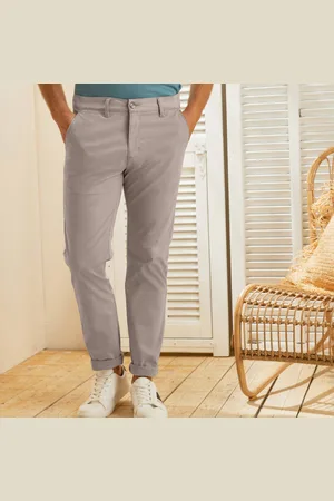 BLANCHEPORTE Pantalon Chino Ceinture Arrondie Sous Le Ventre