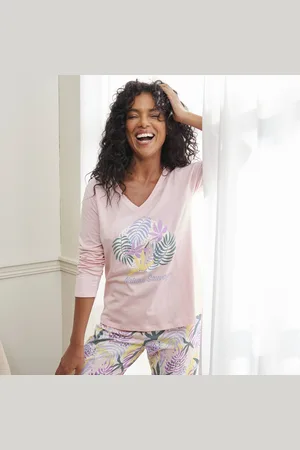 BLANCHEPORTE Tee-shirt Manches Longues "nature Sauvage"