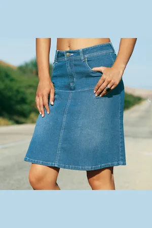 BLANCHEPORTE Jupe Courte En Jean