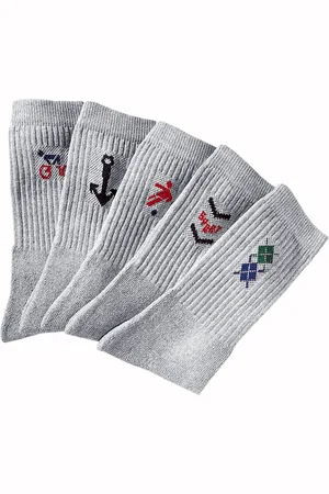 BLANCHEPORTE Mi-chaussettes Motifs Sport - Lot De 10 Paires