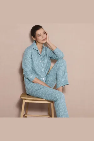 BLANCHEPORTE Pyjama Pilou Imprimé "fleurs"