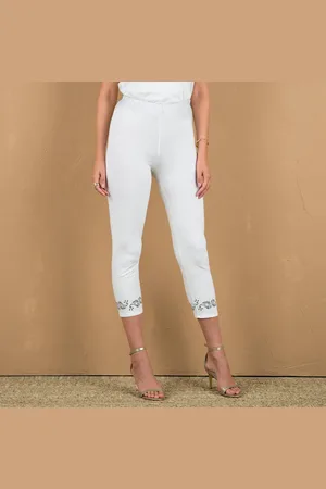 Lora Zellini Legging 3/4 Imprimé, Taille Élastiquée