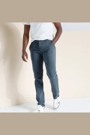 BLANCHEPORTE Pantalon Chino Ceinture Arrondie Sous Le Ventre