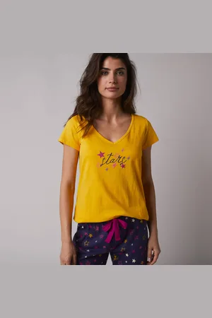 BLANCHEPORTE T-shirt De Pyjama Manches Courtes Imprimé Estrella