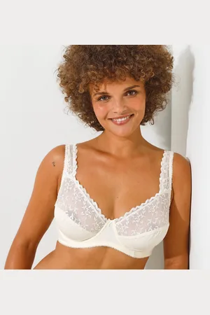 Confidence Lingerie Soutien-gorge Forme Emboîtante Tulle Brodé Stretch Et Microfibre Batlow- Avec Armatures