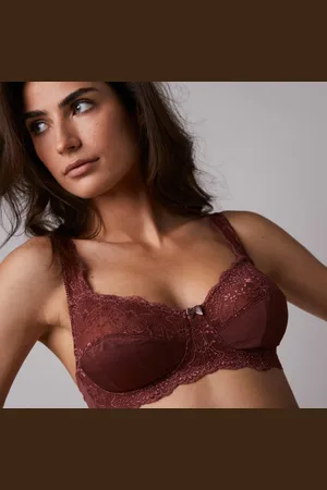 Confidence Lingerie Soutien-gorge Maille Satinée Et Dentelle Salford Sans Armatures - Lot De 2