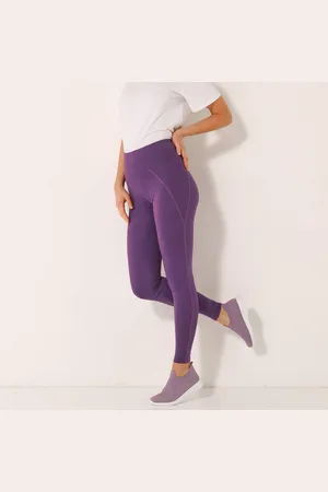 BLANCHEPORTE Legging De Sport Taille Haute Uni