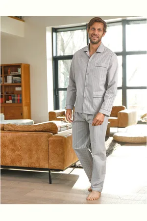 BLANCHEPORTE Pyjama Rayures Popeline Coton