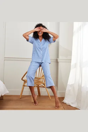 BLANCHEPORTE Pyjama Court Imprimé Carreaux