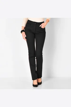 Colors & co Pantalon Droit Gainant - Petite Stature Entrej. 75 Cm