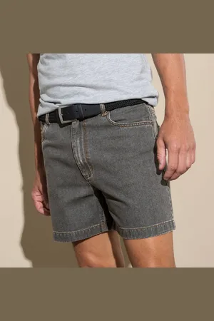 BLANCHEPORTE Short Denim Élastiqué Côtés