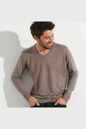 BLANCHEPORTE Pull Col V 80% Laine