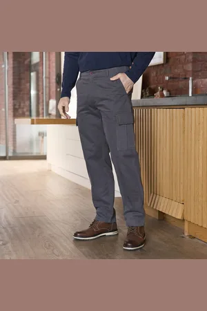 BLANCHEPORTE Pantalon Battle En Toile Coton