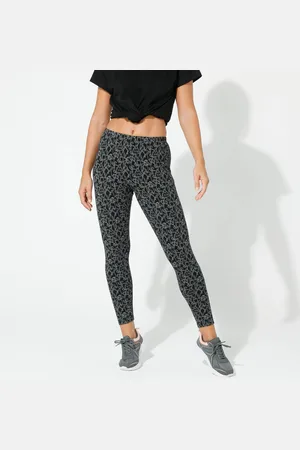 BLANCHEPORTE Legging Maille Jersey Imprimé Graphique