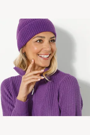 BLANCHEPORTE Bonnet En Maille Unie