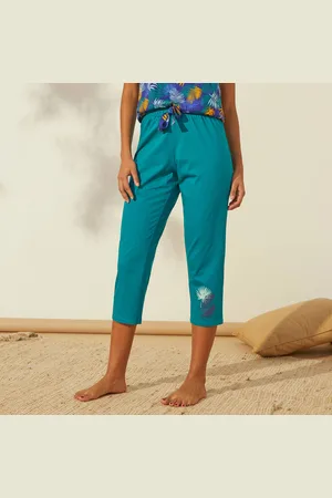 BLANCHEPORTE Pantacourt De Pyjama En Coton - Uni Tropical