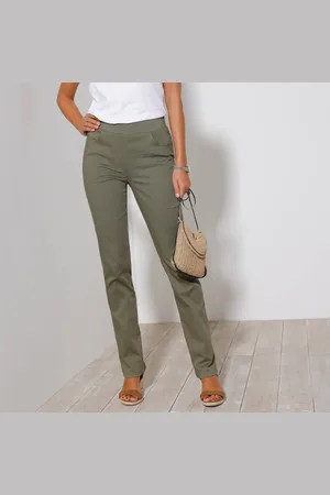 BLANCHEPORTE Pantalon Droit "ultra Confort" Taille Élastiquée
